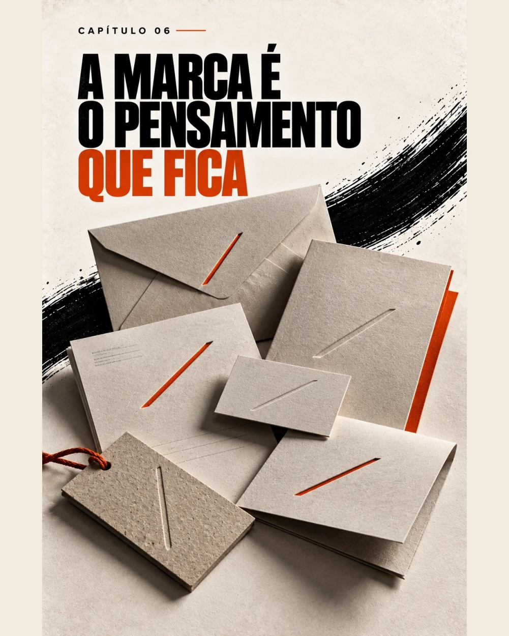 Abertura do capítulo A marca é o pensamento que fica